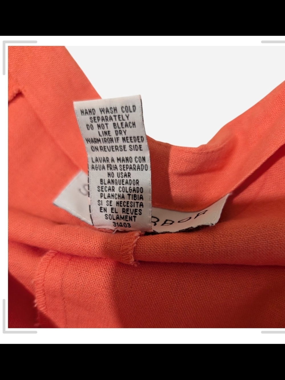 Pre-owned Sag Harbor Coral Embroidered A-Line Skirt - Picture 5 of 7